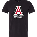 Amboy Baseball - Black T-Shirt - Full Front