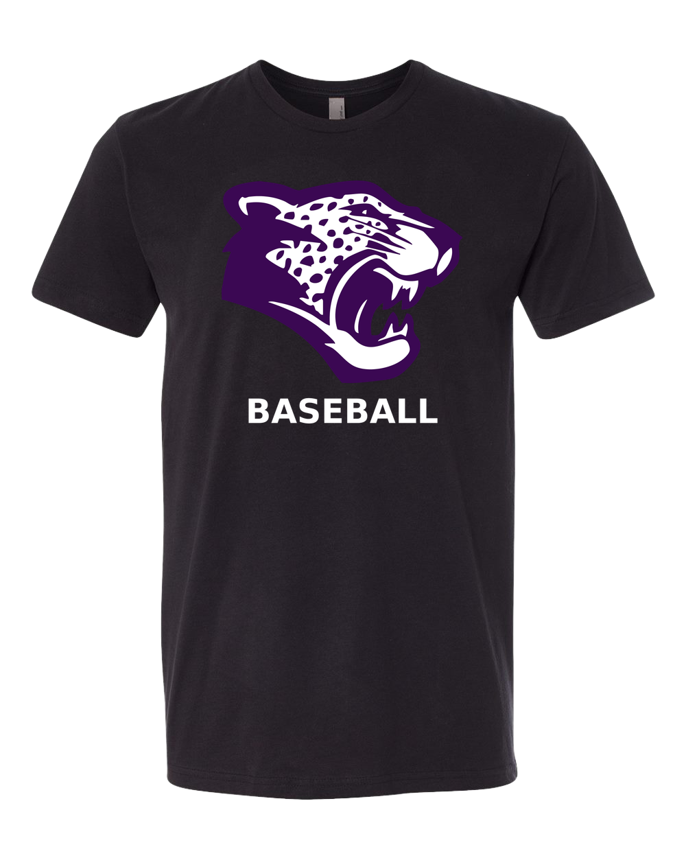 Truman Baseball - Black T-Shirt - Full Front