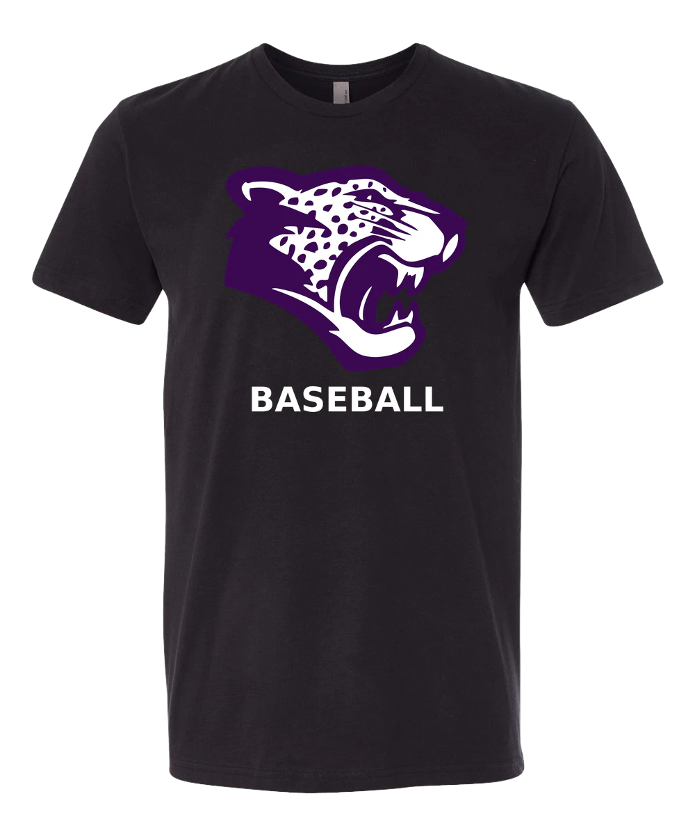 Truman Baseball - Black T-Shirt - Full Front