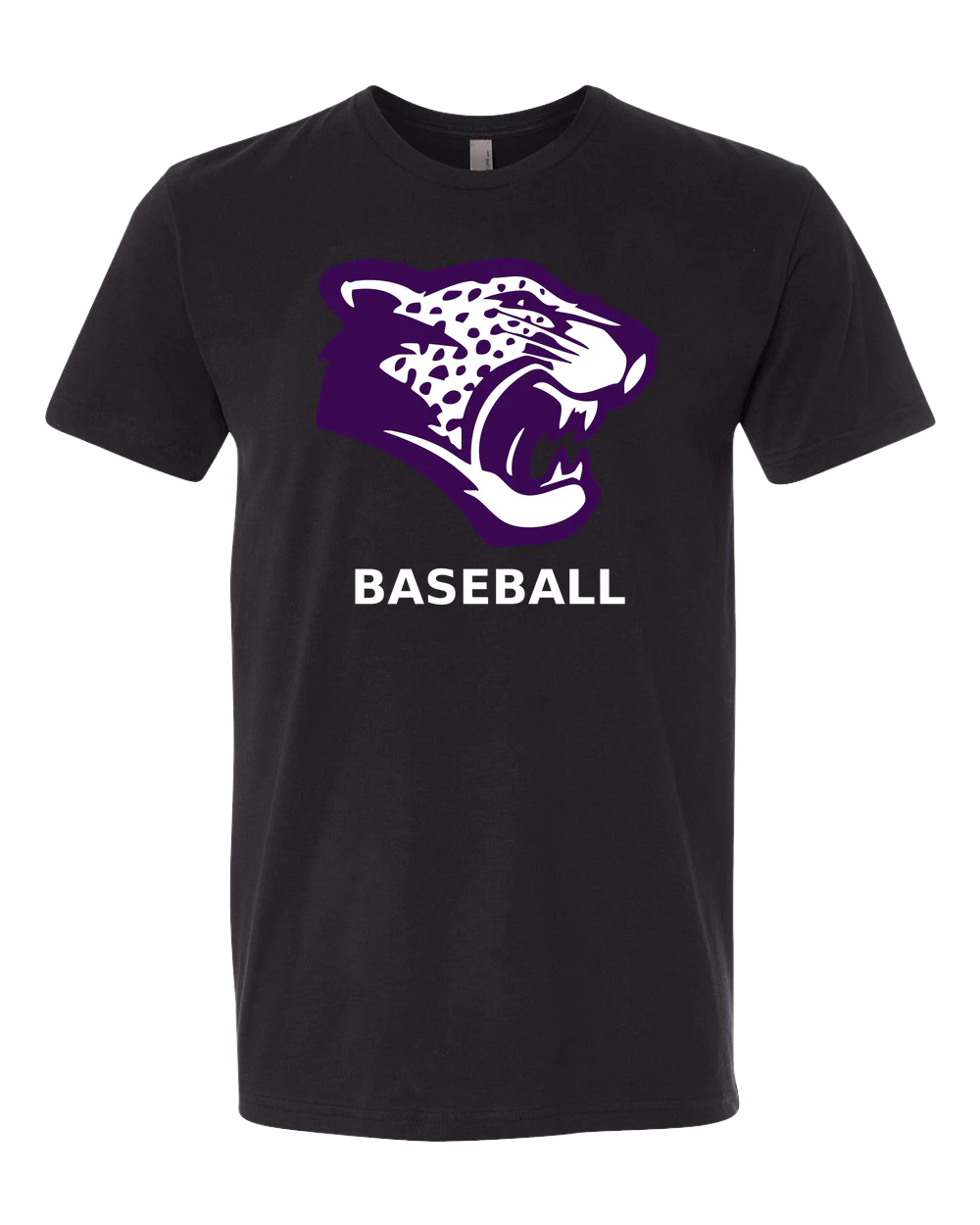 Truman Baseball - Black T-Shirt - Full Front