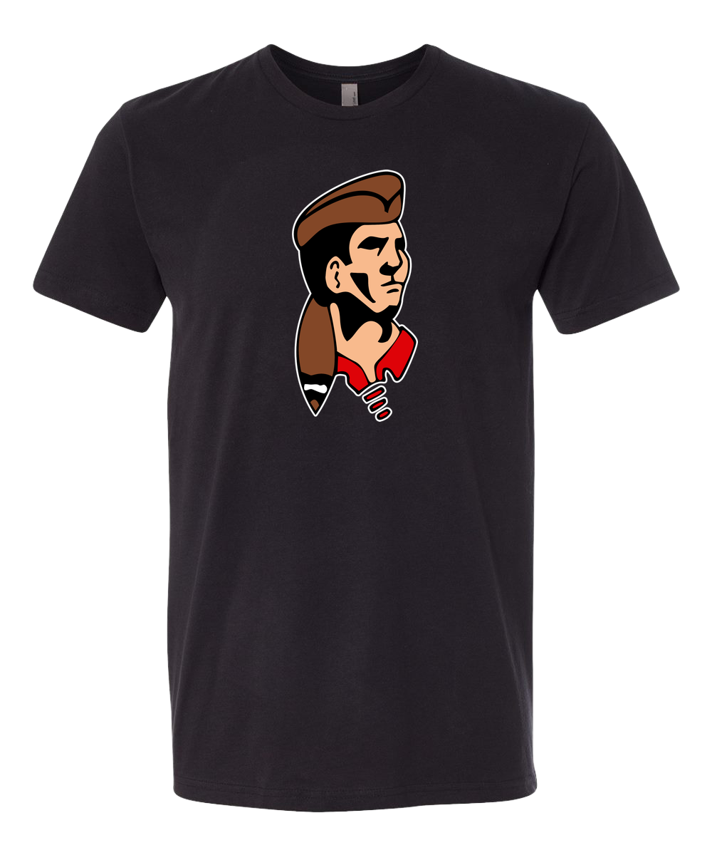 Logan Baseball - Black T-Shirt - Full Front