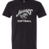 Hinckley Finlayson Softball - Black T-Shirt - Full Front