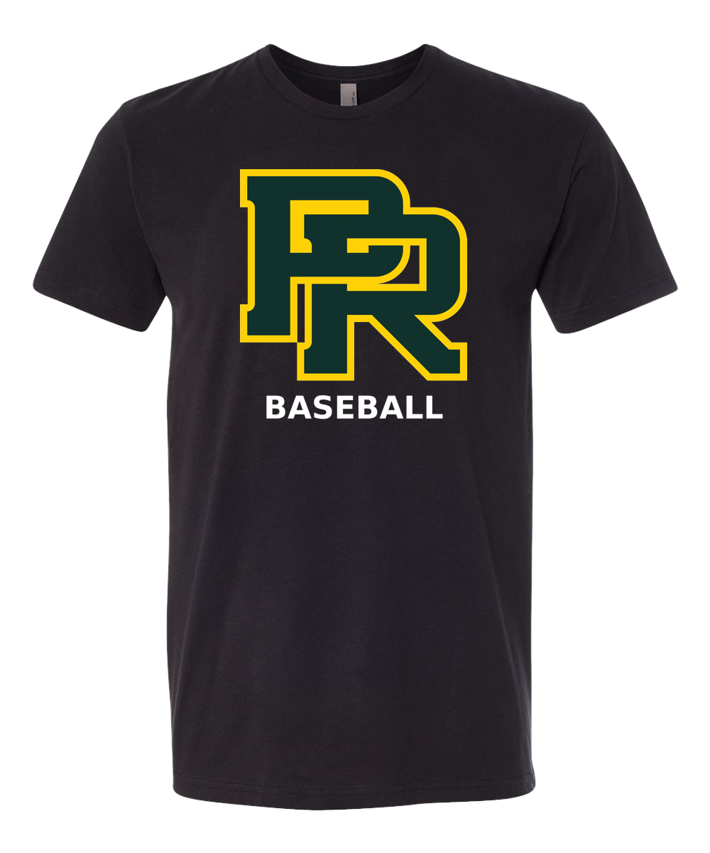 Proctor Baseball - Black T-Shirt - Full Front