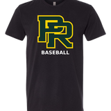 Proctor Baseball - Black T-Shirt - Full Front