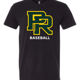 Proctor Baseball - Black T-Shirt - Full Front