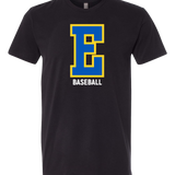 Esko Baseball - Black T-Shirt - Full Front