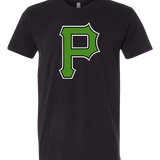 Pipestone Softball - Black T-Shirt - Full Front