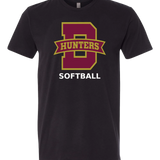 Denfeld Softball - Black T-Shirt - Full Front