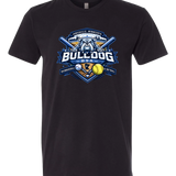 JWP Youth Baseball/Softball - Black T-Shirt - Full Front