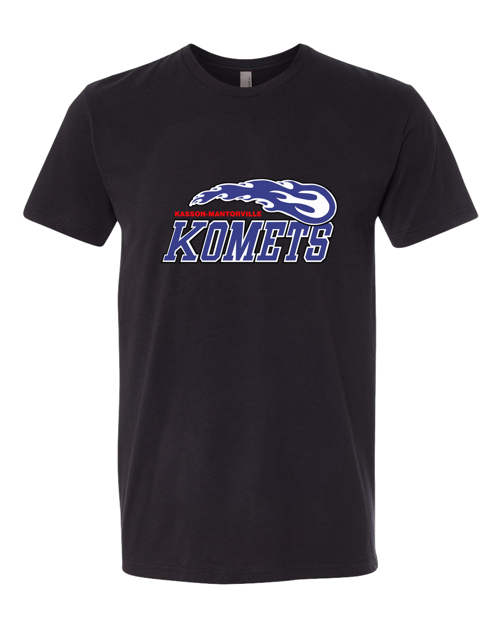 Kasson Mantorville Softball - Black T-Shirt - Full Front
