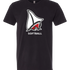 Detroit Lakes Softball - Black T-Shirt - Full Front