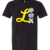 Lamberton LongSox Baseball - Black T-Shirt - Full Front