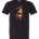 Logan Softball - Black T-Shirt - Full Front
