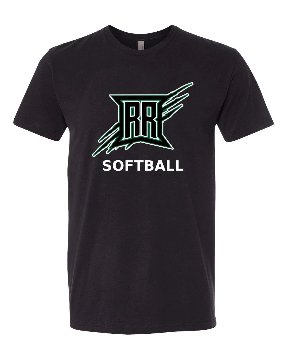 Rock Ridge Softball - Black T-Shirt - Full Front