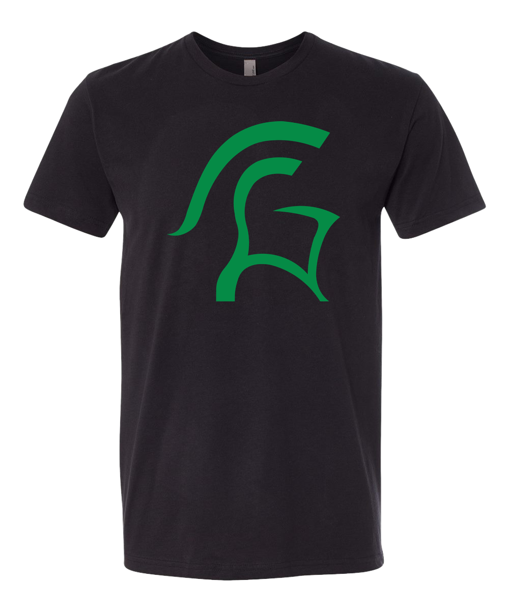 La Crescent Softball - Black T-Shirt - Full Front