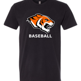 Morris Baseball Association - Black T-Shirt - Full Front