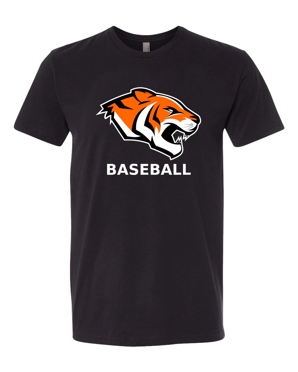 Morris Baseball Association - Black T-Shirt - Full Front