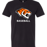 Morris Baseball Association - Black T-Shirt - Full Front