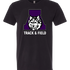 Albany Track & Field - Black T-Shirt - Full Front