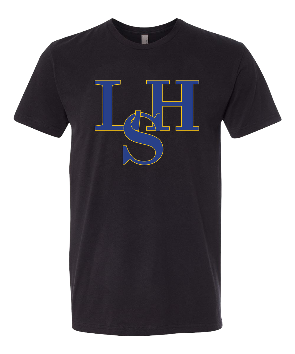 LeSueur Henderson Baseball & Softball - Black T-Shirt - Full Front