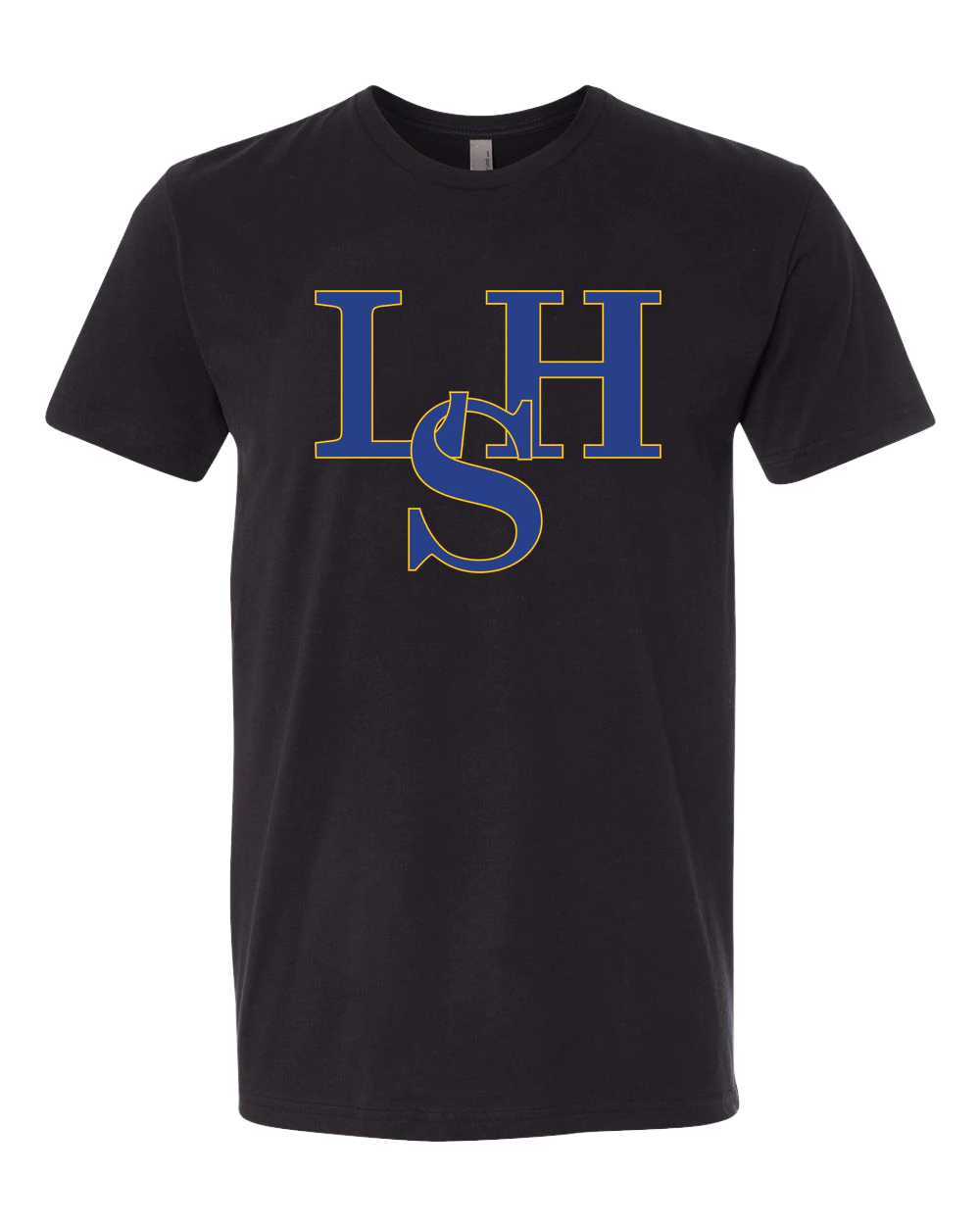 LeSueur Henderson Baseball & Softball - Black T-Shirt - Full Front