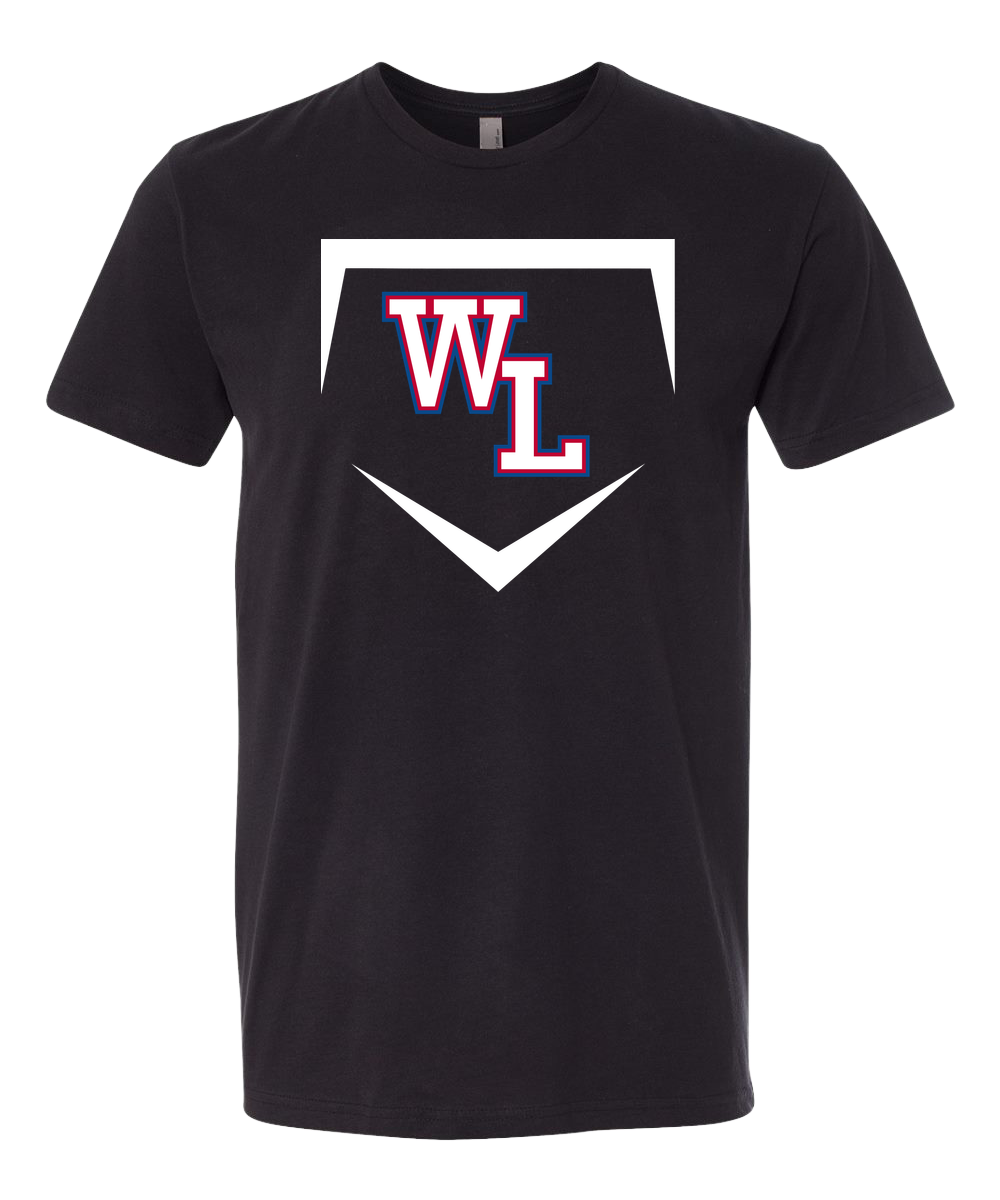 Wisconsin Lutheran Baseball - Black T-Shirt - Full Front