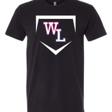 Wisconsin Lutheran Baseball - Black T-Shirt - Full Front