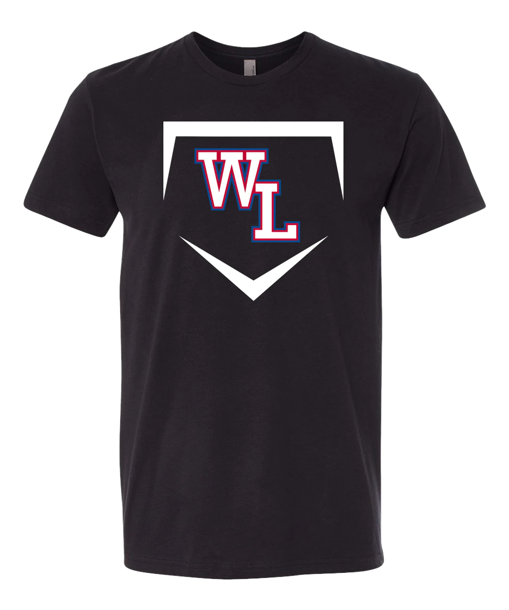 Wisconsin Lutheran Baseball - Black T-Shirt - Full Front