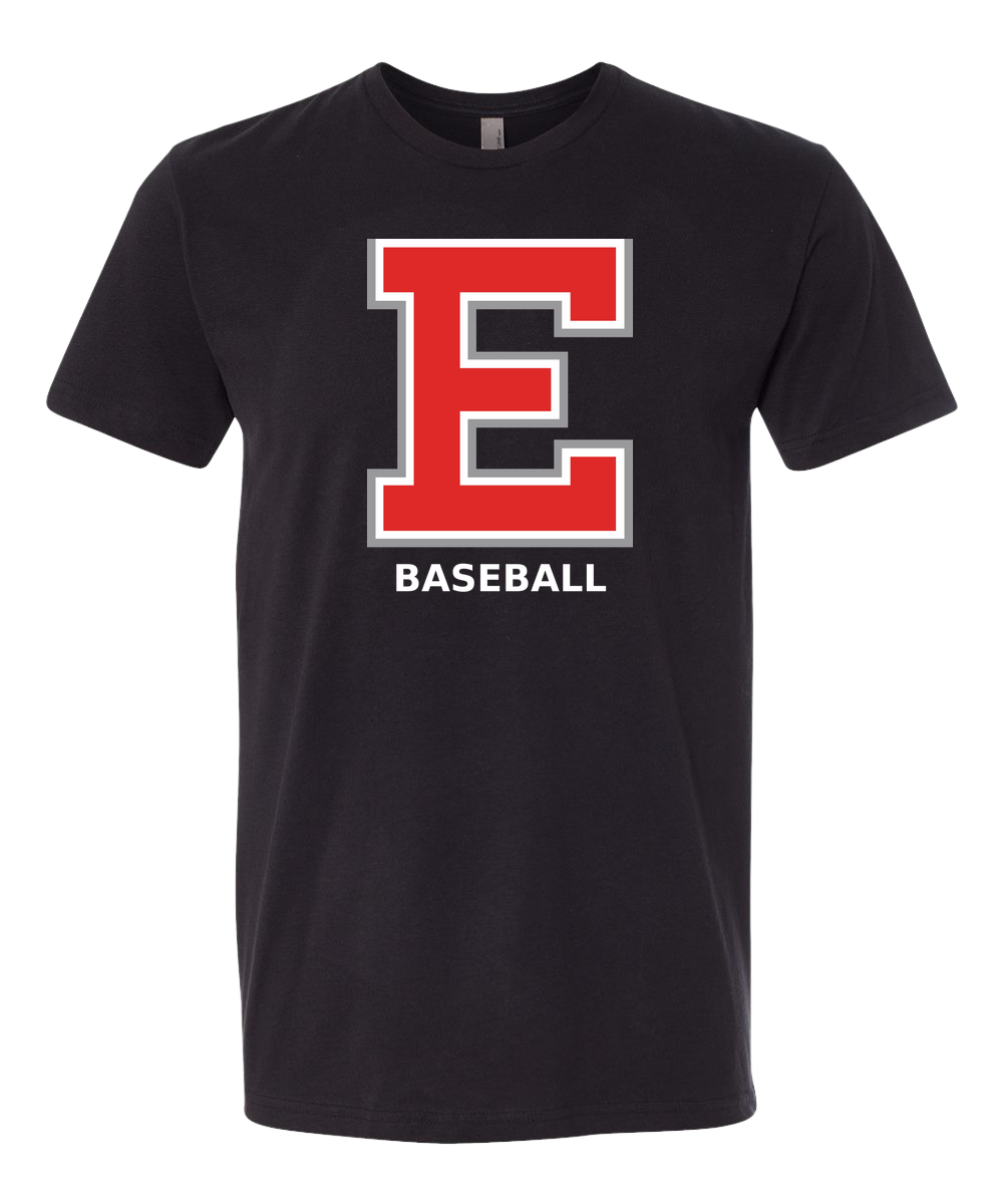 Duluth East Baseball - Black T-Shirt - Full Front