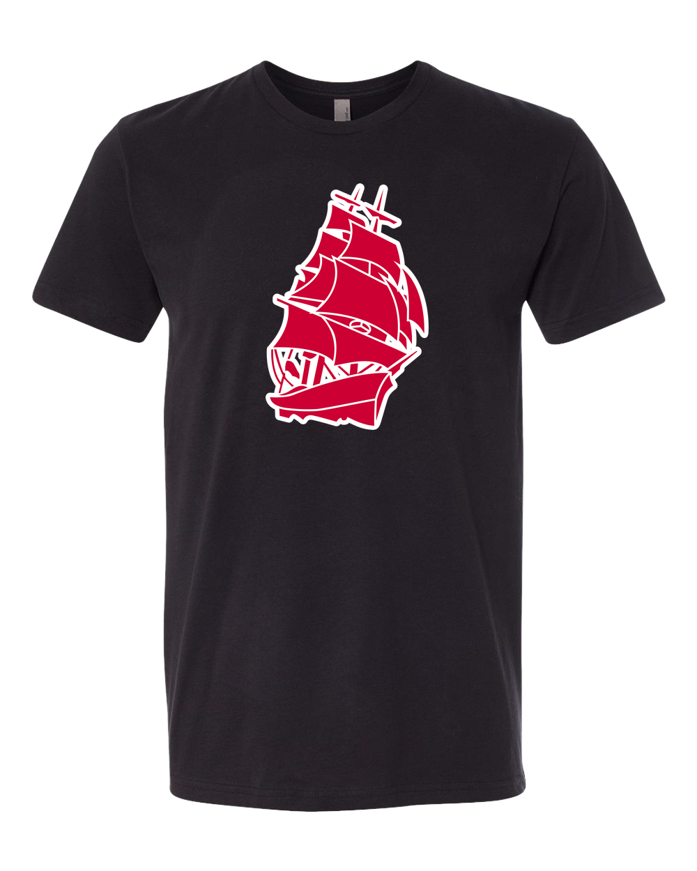 Amboy Softball - Black T-Shirt - Full Front