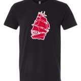 Amboy Softball - Black T-Shirt - Full Front