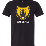 Byron Baseball - Black T-Shirt - Full Front