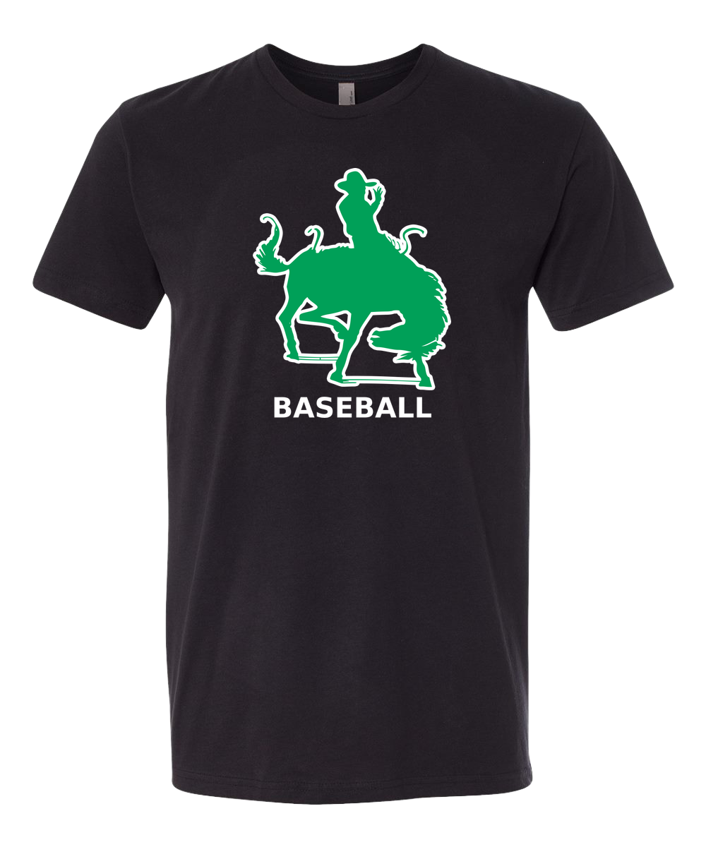 Breckenridge Baseball - Black T-Shirt - Full Front