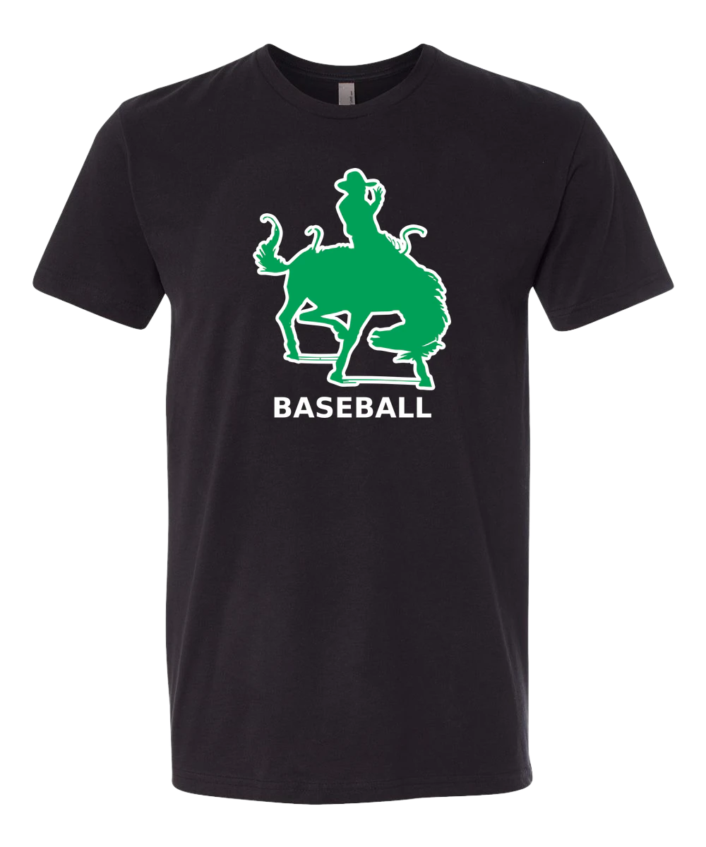 Breckenridge Baseball - Black T-Shirt - Full Front
