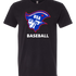 USA Baseball - Black T-Shirt - Full Front