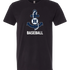 Hibbing Baseball - Black T-Shirt - Full Front