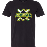 Atwater Baseball - Black T-Shirt - Full Front