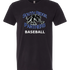 South Ridge Baseball - Black T-Shirt - Full Front
