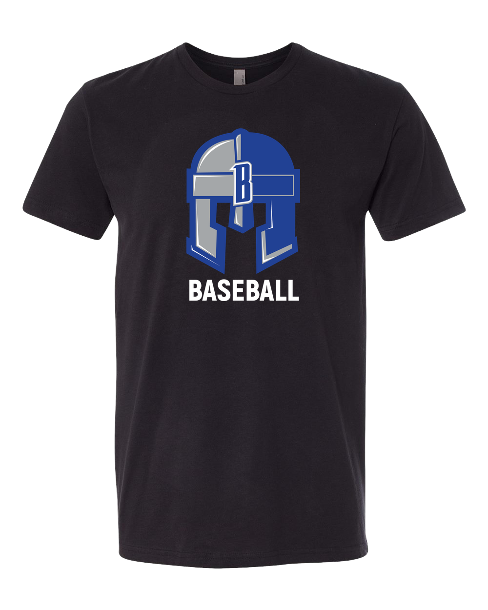 Brainerd Baseball - Black T-Shirt - Full Front