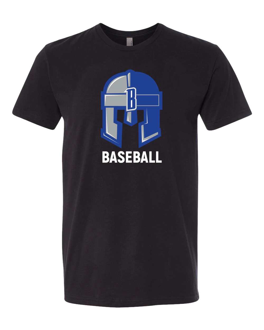 Brainerd Baseball - Black T-Shirt - Full Front