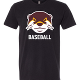 Fergus Falls Baseball - Black T-Shirt - Full Front