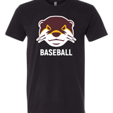 Fergus Falls Baseball - Black T-Shirt - Full Front