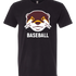 Fergus Falls Baseball - Black T-Shirt - Full Front