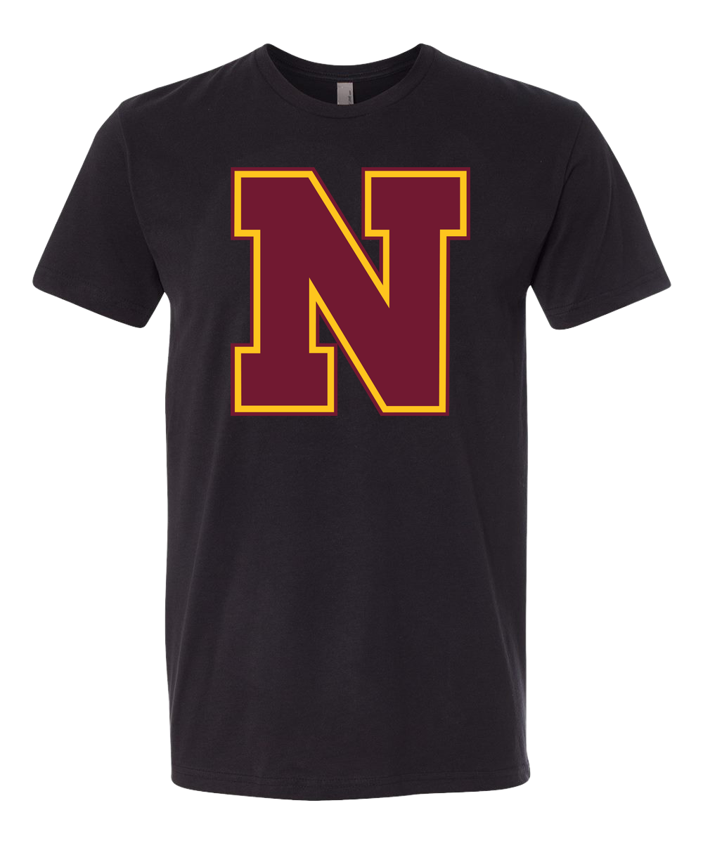 Northfield Baseball - Black T-Shirt - Full Front