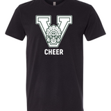 Xavier Football - Black T-Shirt - Full Front