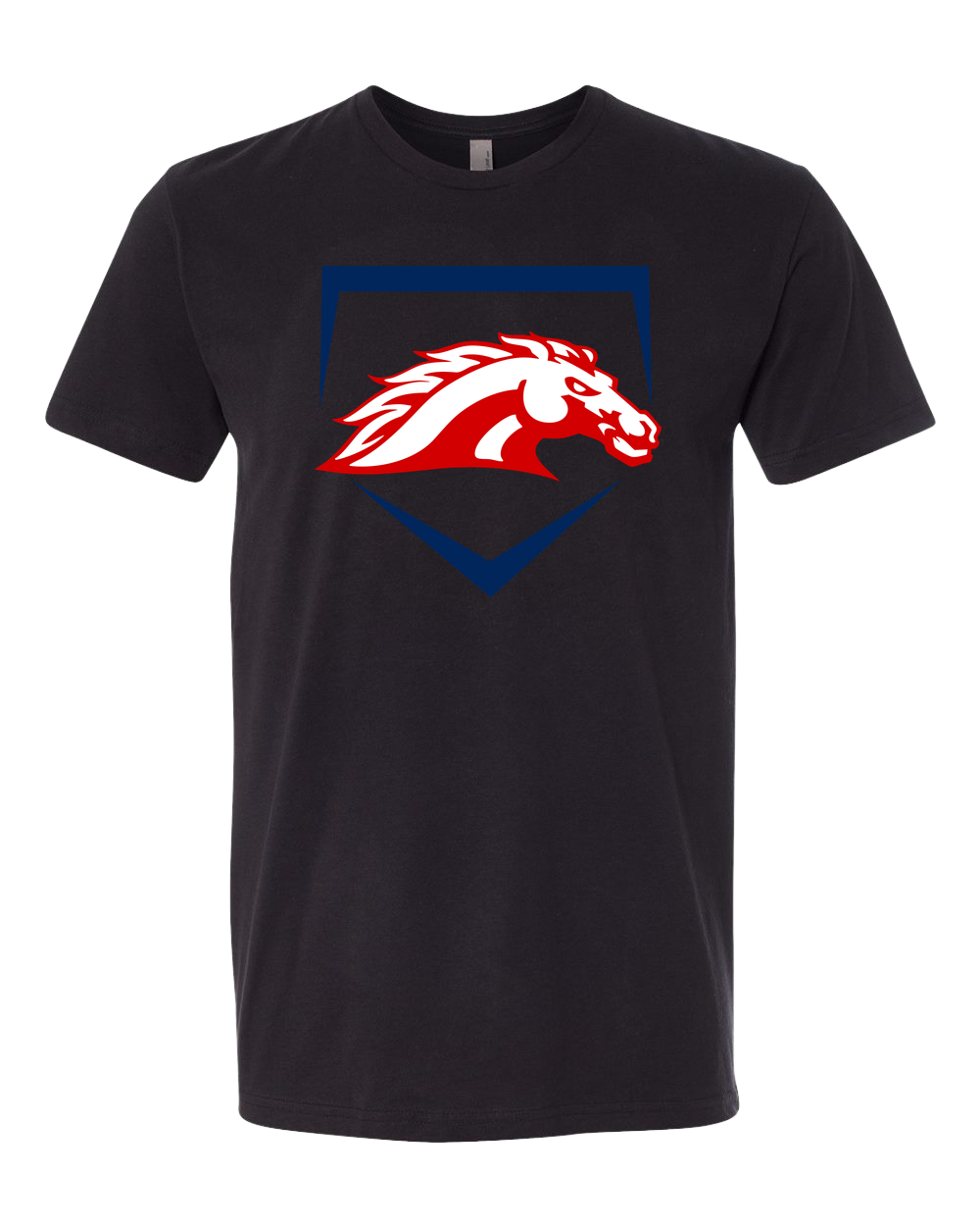 Morrison Baseball - Black T-Shirt - Full Front