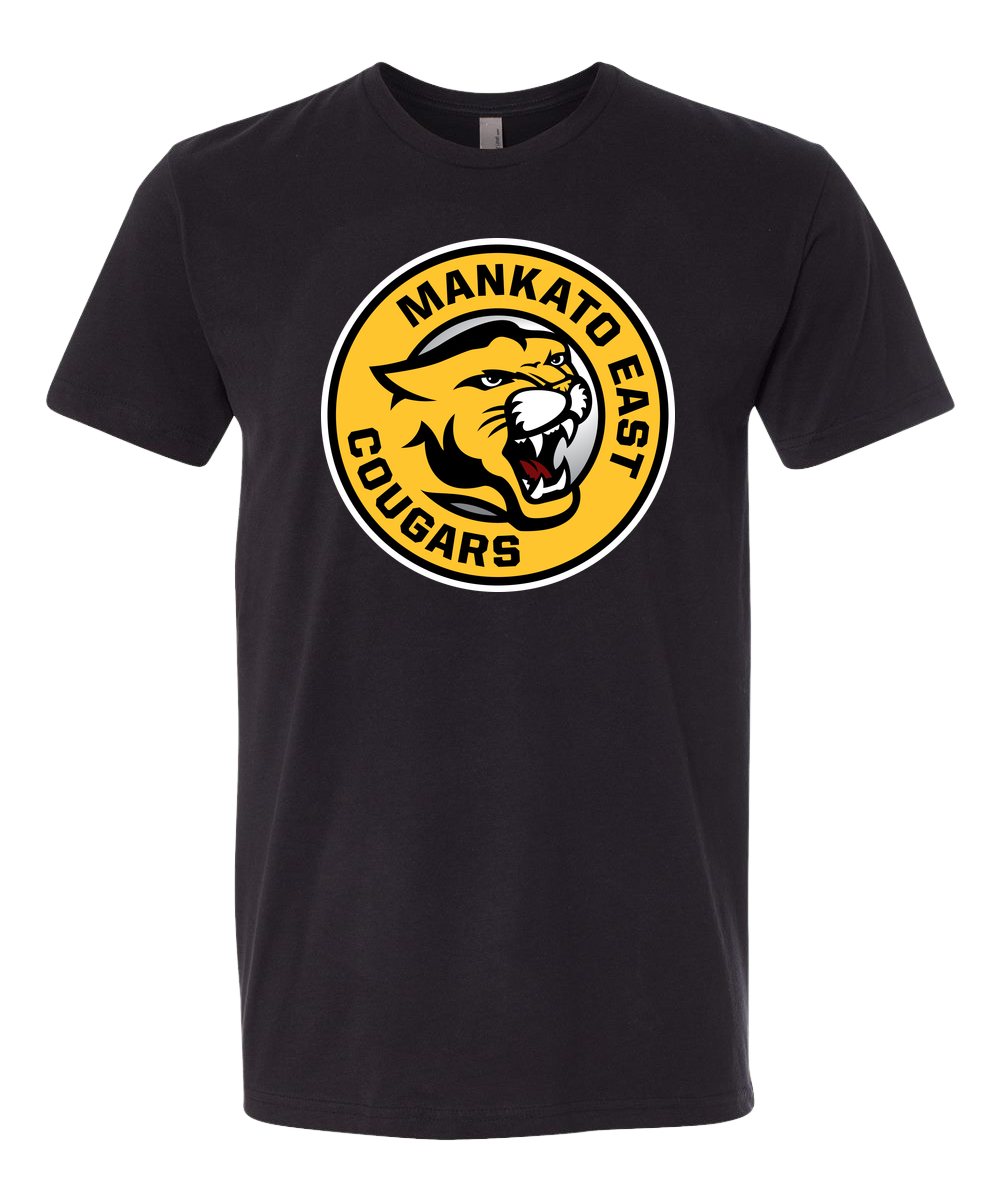 Mankato East Spring - Black T-Shirt - Full Front
