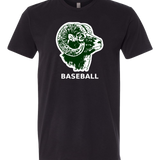 Roseau Baseball - Black T-Shirt - Full Front