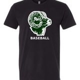 Roseau Baseball - Black T-Shirt - Full Front