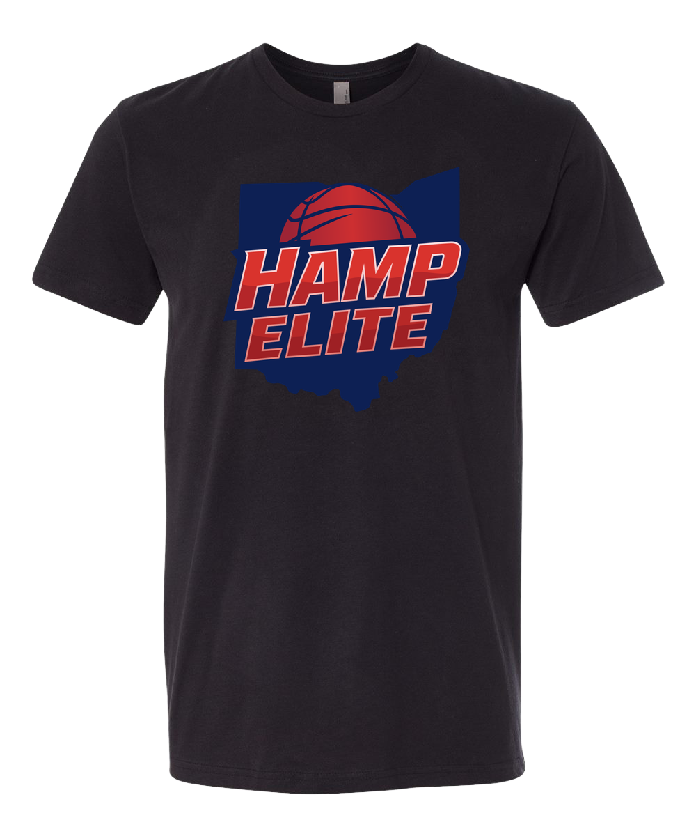 Hemp Elite - Black T-Shirt - Full Front